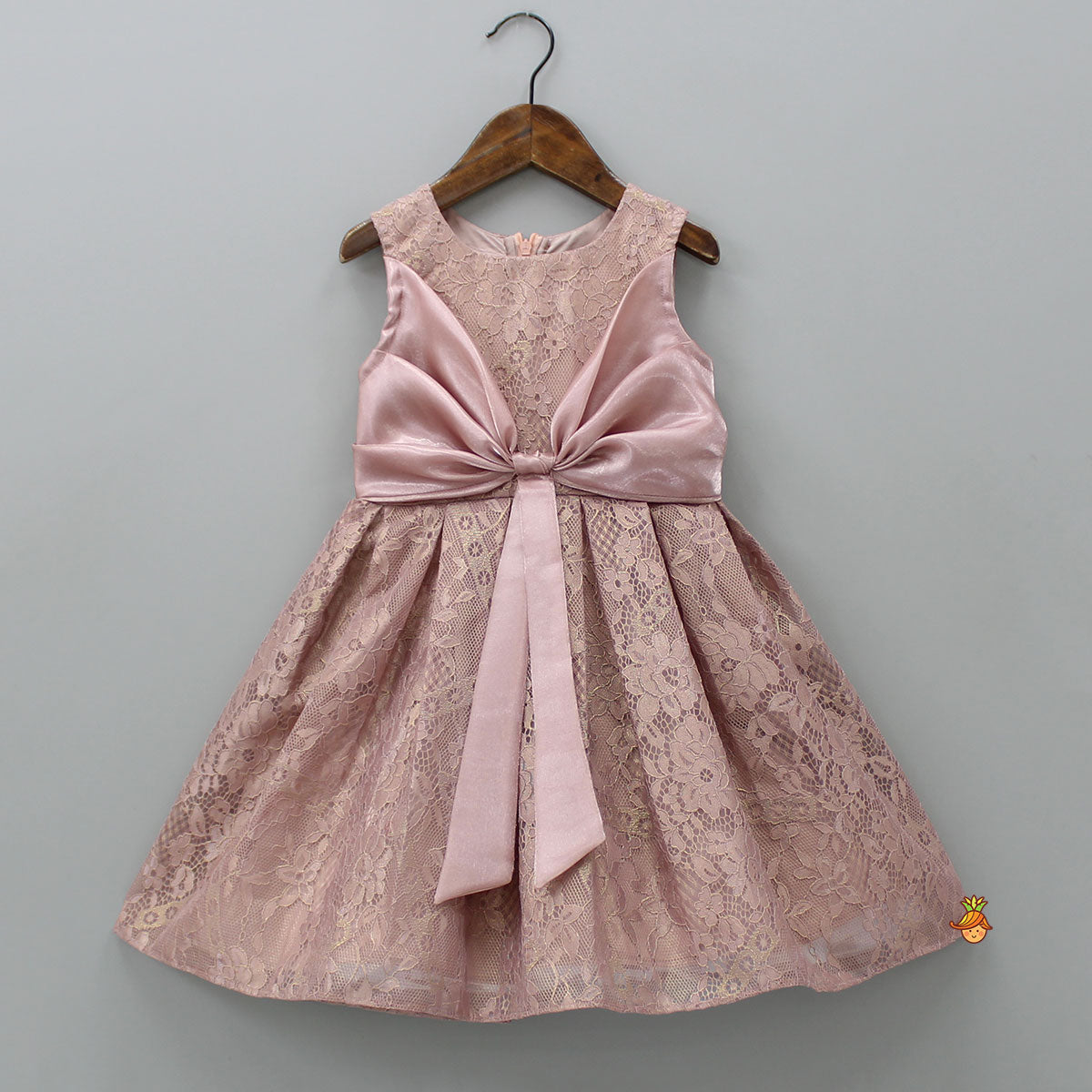 Pink Lace Bowie Dress