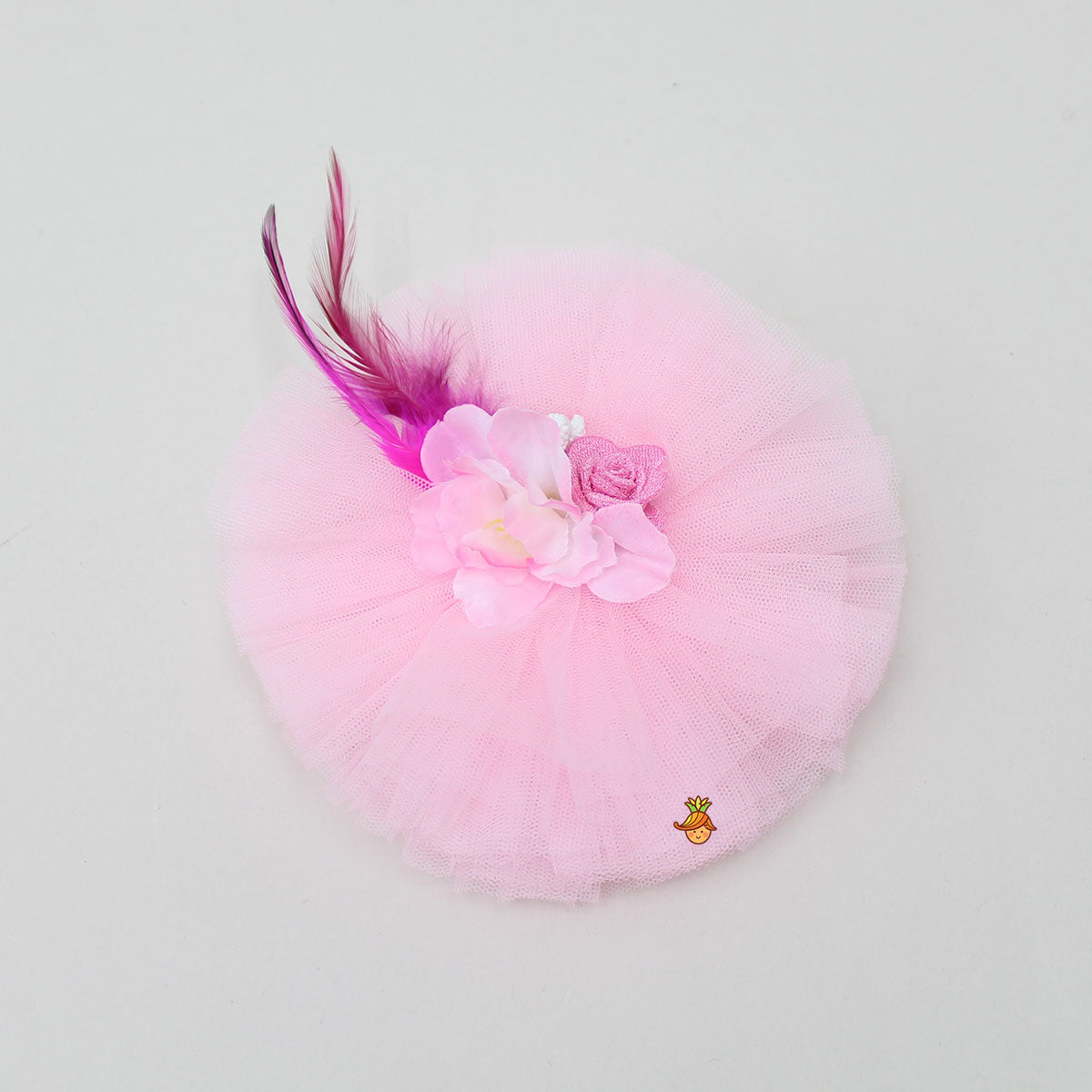 Cute Floral Pink Hair Clip