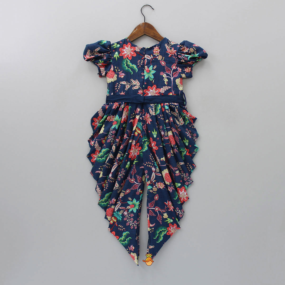 Floral Printed Dhoti Style Jumpsuit